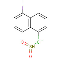 110448-35-6 5-Iodonaphthalene-1-sulfonylchloride chemical structure