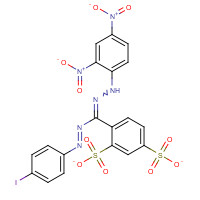 161617-44-3 4-[1-(4-Iodophenyl)-5-(2,4-dinitrophenyl)-formaz-3-yl]-1,3-benzene Disulfonate, Disodium Salt chemical structure