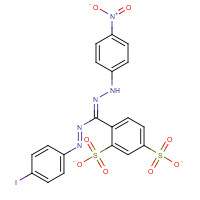 150849-53-9 4-[1-(4-Iodophenyl)-5-(4-nitrophenyl)-formaz-3-yl]-1,3-benzene Disulfonate, Disodium Salt chemical structure
