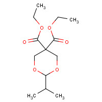 35113-48-5 2-Isopropyl-1,3-dioxane-5,5-dicarboxylic Acid 5,5-Diethyl Ester chemical structure