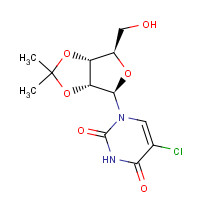 81356-82-3 2',3'-O-Isopropylidene-5-chlorouridine chemical structure