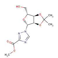 594860-43-2 1-[2,3-O-Isopropylidene-b-D-ribofuranosyl]-1,2,4-triazole-3-carboxylic Acid Methyl Ester chemical structure