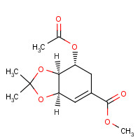 143308-74-1 3,4-(Isopropylidenedioxy) Shikimic Acid Methyl Ester Acetate chemical structure