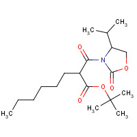 147961-55-5 3-(S)-(4-(S)-Isopropyl-2-oxo-oxazolidine-3-carbonyl)-octanoic Acid tert-Butyl Ester chemical structure