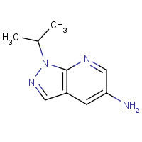 872103-27-0 1-Isopropyl-1H-pyrazolo[3,4-b]pyridin-5-amine chemical structure