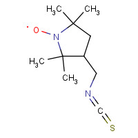 78140-52-0 3-(Isothiocyanatomethyl)-2,2,5,5-tetramethyl-1-pyrrolidinyloxy chemical structure