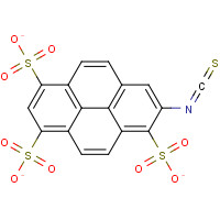 51987-57-6 8-Isothiocyanatopyrene-1,3,6-trisulfonic Acid Trisodium Salt chemical structure