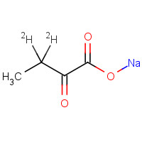 1007476-82-5 a-Ketobutyric Acid-d2 Sodium Salt chemical structure