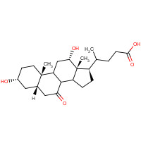 911-40-0 7-Keto-3a,12-a-dihydroxycholanic Acid chemical structure