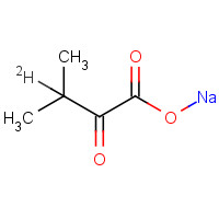 360769-16-0 a-Keto Isovaleric Acid-3-d Sodium Salt chemical structure