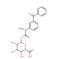 140148-26-1 (S)-Ketoprofen Acyl-b-D-glucuronide chemical structure