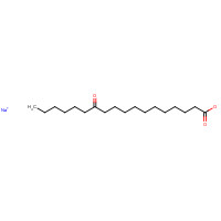 73536-57-9 12-Ketostearic Acid Sodium Salt chemical structure