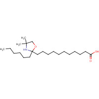 106264-99-7 12-Ketostearic Acid 2-Amino-2-methylpropan-1-ol Ketal chemical structure