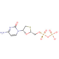 1187058-41-8 Lamivudine Diphosphate Ammonium Salt chemical structure