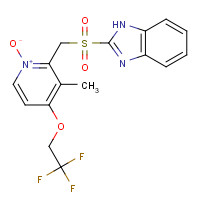 953787-54-7 Lansoprazole Sulfone N-Oxide chemical structure