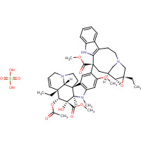 54081-68-4 Leurosine Sulfate chemical structure