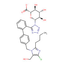 138584-34-6 Losartan N1-Glucuronide chemical structure