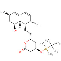 79902-31-1 Lovastatin Diol Lactone 4-tert-Butyldimethylsilyl Ether chemical structure