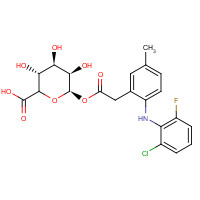 697287-17-5 Lumiracoxib Acyl-b-D-glucuronide chemical structure