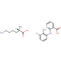 55837-30-4 L-Lysine Clonixinate chemical structure