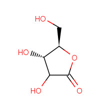 15384-34-6 D-Lyxono-1,4-lactone chemical structure