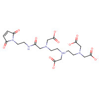 180152-82-3 [N-(2-Maleimidoethyl)]diethylenetriaminepentaacetic Acid Monoamide chemical structure