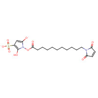 211236-68-9 11-Maleimidoundecanoic Acid Sulfo-N-Succinimidyl Ester chemical structure