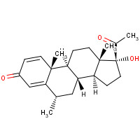 3660-13-7 Δ1-Medroxy Progesterone chemical structure