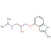 23694-81-7 rac Mepindolol chemical structure