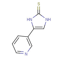 93103-29-8 3-(2-Mercapto-1H-imidazol-4-yl)pyridine chemical structure