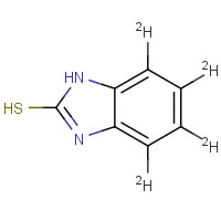 931581-17-8 2-Mercapto-4,5,6,7-d4-benzimidazole chemical structure