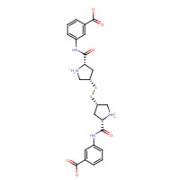 444057-64-1 (2S)-cis-3-[[(4-Mercapto-2-pyrrolidinyl)carbonyl]amino]benzoic Acid Disulfide Dihydrochloride chemical structure