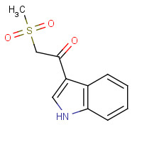 821009-91-0 3-Methanesulfonylacetylindole chemical structure