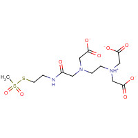 832733-28-5 [S-Methanethiosulfonylcysteaminyl]ethylenediamine-N,N,N',N'-Tetraacetic Acid chemical structure