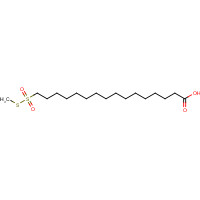 887406-81-7 16-Methanethiosulfonyl Hexadecanoic Acid chemical structure
