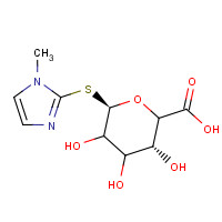 39038-19-2 Methimazole Thio-b-D-glucuronide chemical structure