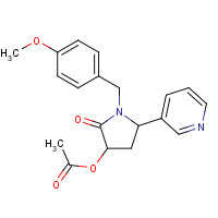 887406-83-9 1-(4-Methoxybenzyl)-3-acetoxynorcotinine chemical structure