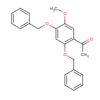 7298-22-8 1-[5-Methoxy-2,4-bis(phenylmethoxy)phenyl]-ethanone chemical structure