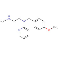 104499-47-0 N-(4-Methoxybenzyl)-N'-methyl-N-2-pyridinyl-1,2-ethanediamine chemical structure