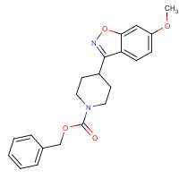 84163-07-5 6-Methoxy-3-[4-(N-benzyloxycarbonyl)piperidinyl]-1,2-benzisoxazole chemical structure