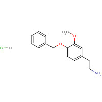 1860-57-7 3-Methoxy-4-(benzyloxy)phenethylamine chemical structure