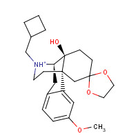 67753-31-5 (-)-3-Methoxy Butorphanol 6-Ethylene Ketal chemical structure