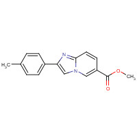 917252-78-9 6-(Methoxycarbonyl)-2-(4-methylphenyl)imidazo[1,2-a]pyridine chemical structure