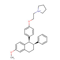 4796-75-2 rac 7-Methoxy Lasofoxifene chemical structure