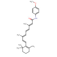 79965-10-9 N-4-Methoxyphenylretinamide chemical structure