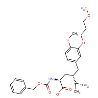 900811-41-8 (aS,γS)-4-Methoxy-3-(3-methoxypropoxy)-γ-(1-methylethyl)-a-[[(phenylmethoxy)carbonyl]amino]benzenepentanoic Acid chemical structure