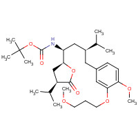 900811-52-1 [(1S,3S)-3-[[4-Methoxy-3-(3-methoxypropoxy)phenyl]methyl]-4-methyl-1-[(2S, 4R)-tetrahydro-4-(1-methylethyl)-5-oxo-2-furanyl]pentyl]carbamic Acid 1,1-tert-Butyl Ester chemical structure