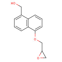 76275-47-3 2-[[(5-Methoxy-1-naphthalenyl)oxy]methyl]oxirane chemical structure
