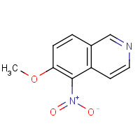 72677-92-0 6-Methoxy-5-nitroisoquinoline chemical structure