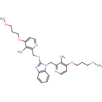 1114543-47-3 N-[[4-(3-Methoxypropoxy)-3-methyl-2-pyridinyl]methyl] Rabeprazole Sulfide chemical structure